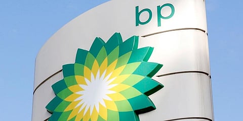 A view of the BP logo at a petrol station in London, Tuesday, Aug. 1, 2017. (Photo | AP)