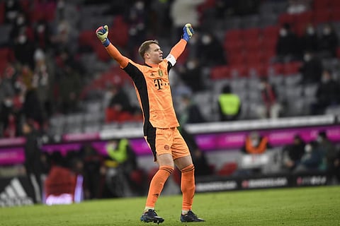 Bayern's goalkeeper Manuel Neuer (Photo | AP)