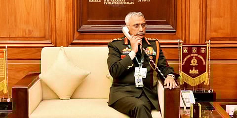 Chief of Army Staff Gen MM Naravane (Photo| Twitter)