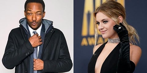 Kelsea Ballerini and Kelsea Ballerini . ( Photo | AP,Twitter,@AnthonyMackie)