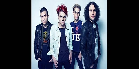 Rock band 'My Chemical Romance'
