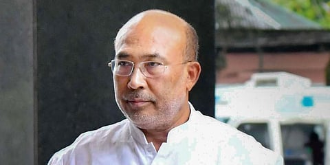 Manipur BJP leader N Biren Singh (Photo | PTI)