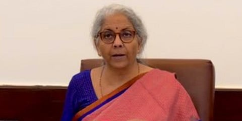 Finance Minister Nirmala Sitharaman (Photo| Twitter)