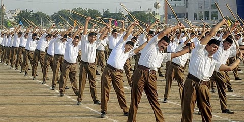 RSS (Photo | PTI)