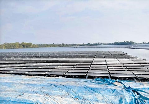 The floating solar energy plant of the National Thermal Power Corporation, Kayamkulam | Express