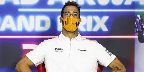 McLaren driver Daniel Ricciardo (Photo | AFP)