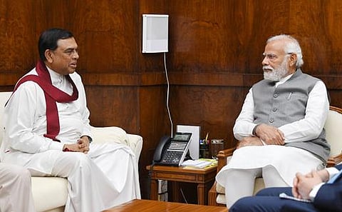 Sri Lankan Finance Minister calls on PM Modi