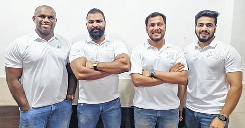 Team Fabeat — Ramji Das, Anit Nelson, Subin Sabu and Mathew Paul