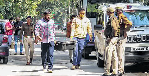 The cache was found in two polythene bags hidden inside the toilet of the closed house in Sector 31 | PTI