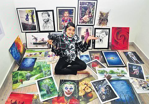 Nazreen is also interested in painting and photography | A Sanesh