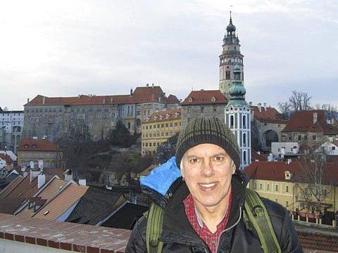 This undated photo shows Jimmy Hill. Hill, an American, was killed in a Russian attack on the northern Ukrainian city of Chernihiv. (Photo | AP)