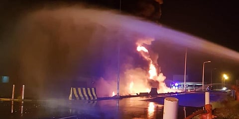 Yemen’s Houthi rebels unleashed a barrage of drone and missile strikes on Saudi Arabia early Sunday that targeted a liquified natural gas plant.(Photo | AP)