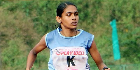 Kerala athlete Jisna Mathew. ( File Photo)