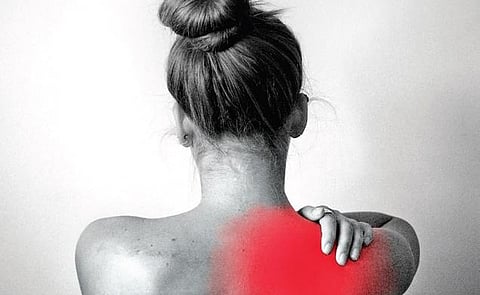 Representational image of arthritis, muscle and joint pain and bone health.