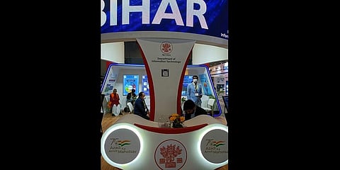 The Department of Information Technology, Government of Bihar, at the Covergence India Expo (Photo | Special Arrangement)