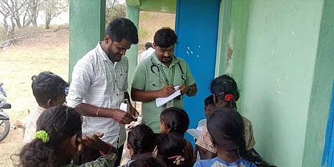 Health team finds poor quality noon meals served in tribal school