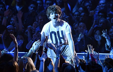 Singer Charlie Puth performs during the 2018 iHeartRadio Music Awards at The Forum. (Photo | AP)