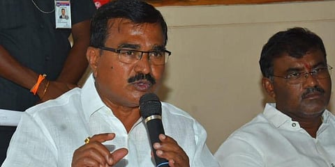 Telangana Agriculture Minister Singireddy Niranjan Reddy (Photo | EPS)