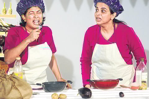 Stills from the theatrical ‘Dhaaba'production of