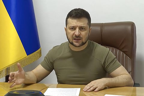 Ukrainian President Volodymyr Zelenskyy (Photo | AP)