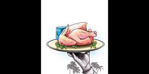 Chicken prices go north in Guntur district