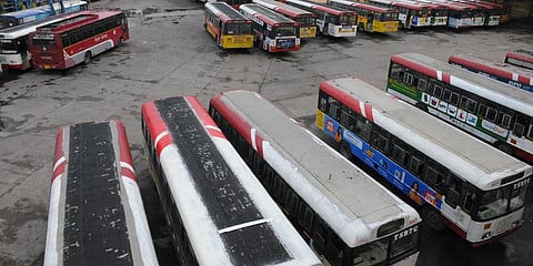 TSRTC bus (Photo | EPS)