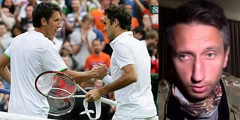 Former Ukraine tennis star Sergiy Stakhovsky (Photo | AP and YouTube)