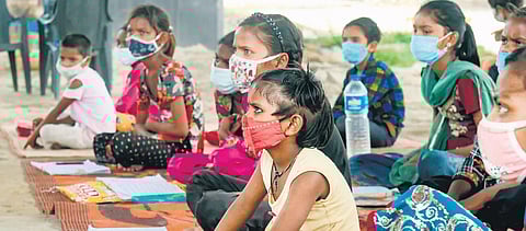 Slum girls suffered more in pandemic