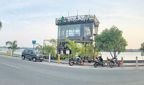 A newly-opened rooftop restaurant at COPT Avenue Walkway | B P Deepu