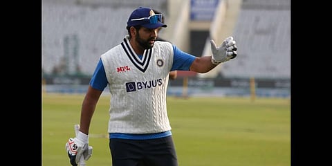 India skipper Rohit Sharma(Photo | Twitter/ICC)