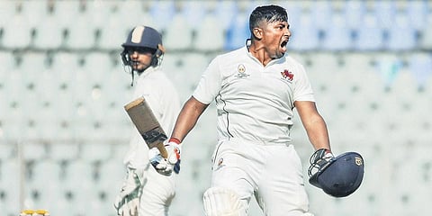 Mumbai batsman Sarfaraz Khan (File photo| EPS)