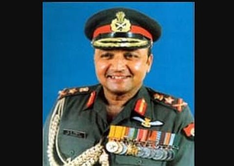 Former Army Chief General SF Rodrigues