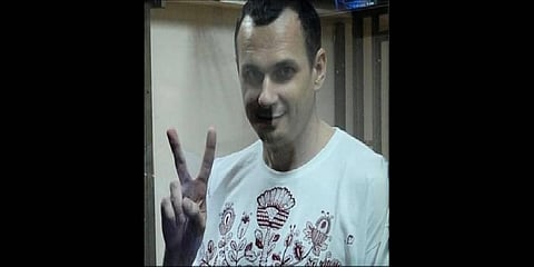 Ukrainian film director Oleg Sentsov