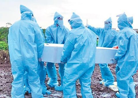 Funeral of Covid victims still causes heartburns to kin