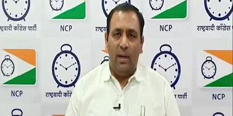 NCP spokesperson Mahesh Tapase (Photo | ANI)