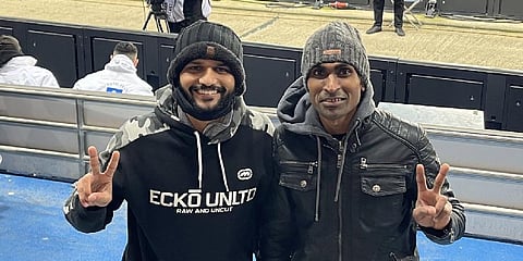 Sukant Kadam (L) and Pramod Bhagat (R).( Photo | Twitter)