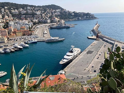 Stella Maris yacht is believed to be owned by Sardarov, a Russian billionaire oil and gas magnate. (Photo | AP)