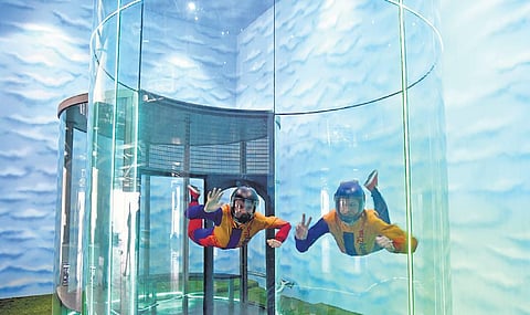 Gravity Zip .(Photo | Vinay Madapu)