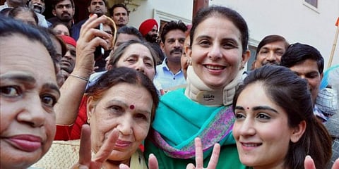 Former Punjab CM Amarinder Singh's daughter Jai Inder Kaur (Photo | PTI)