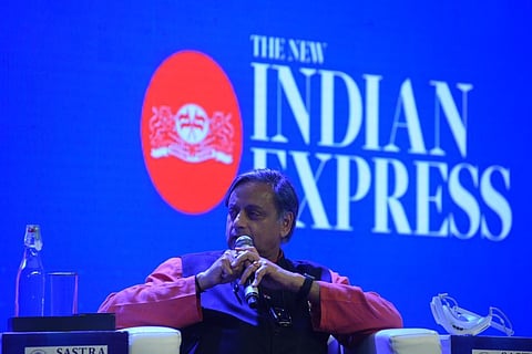 Shashi Tharoor at ThinkEdu 2022 (Photo | R Satish Babu, EPS)