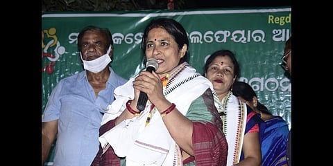 BJD mayor candidate Sulochana Das.(Photo | Twitter)