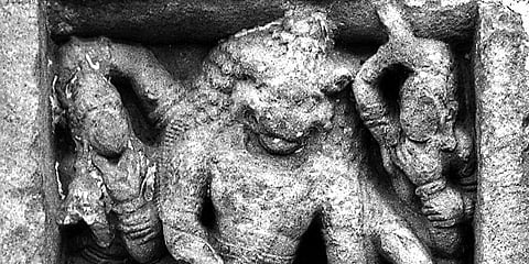 Ugra Narasimha, Upper Sivalaya, Badami (Photo| EPS)