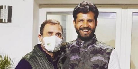 Congress' new Punjab chief Amarinder Singh Brar Raja Warring (Photo | Amrinder Singh Raja Warring Twitter)