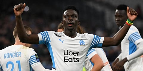 Marseille forward Bamba Dieng (Photo | AFP)
