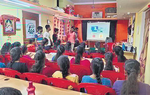 New batch of engineering aspirants attends class on Sunday