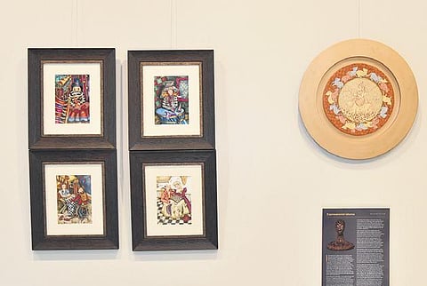 A display of works at Masha Art;