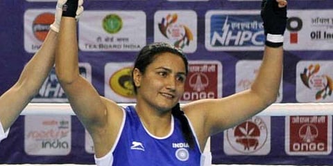 Indian boxer Pooja Rani ( Photo| Twitter)