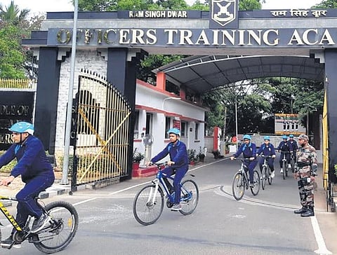 A cycle rally by the Rashtriya Military School in Chennai to mark its 75th year | Express