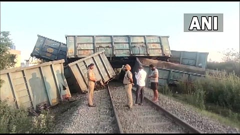 17 wagons of goods train derail near Punjab's Rupnagar, no casualty reported