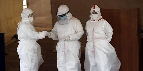 Healthcare Workers (Photo | PTI)